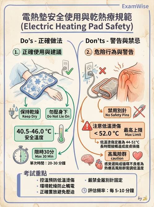 護理師 - 冷熱療法 - AI 圖文解析預覽