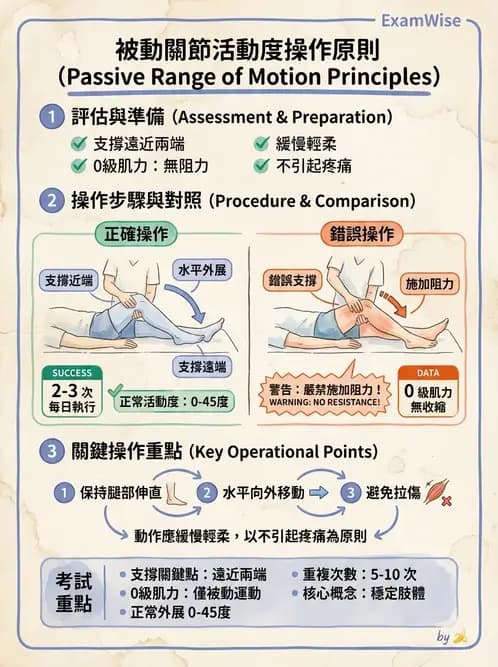 護理師 - 運動功能與傷口護理 - AI 圖文解析預覽