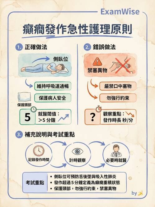 護理師 - 神經退化疾病與癲癇 - AI 圖文解析預覽