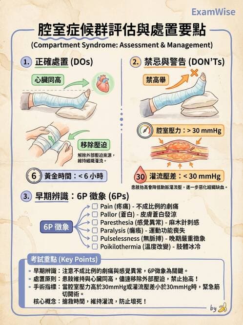 護理師 - 骨折與牽引護理 - AI 圖文解析預覽