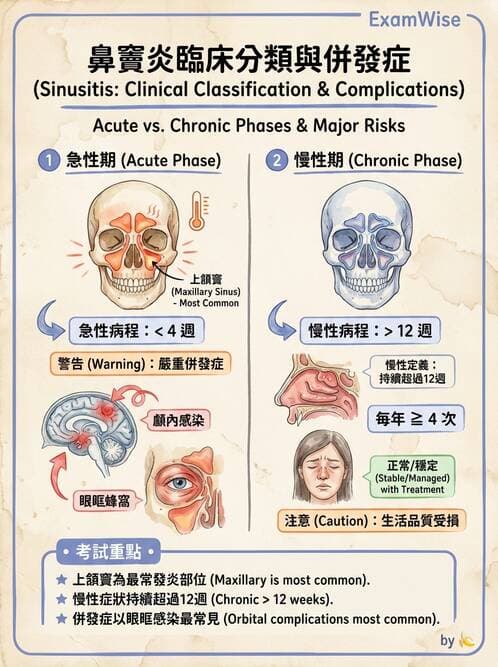 護理師 - 耳鼻喉疾病 - AI 圖文解析預覽