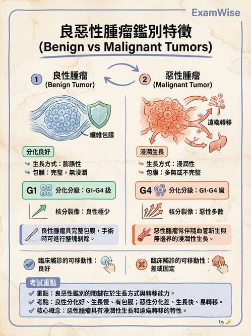 護理師 - 腫瘤概論與診斷 - AI 圖文解析預覽