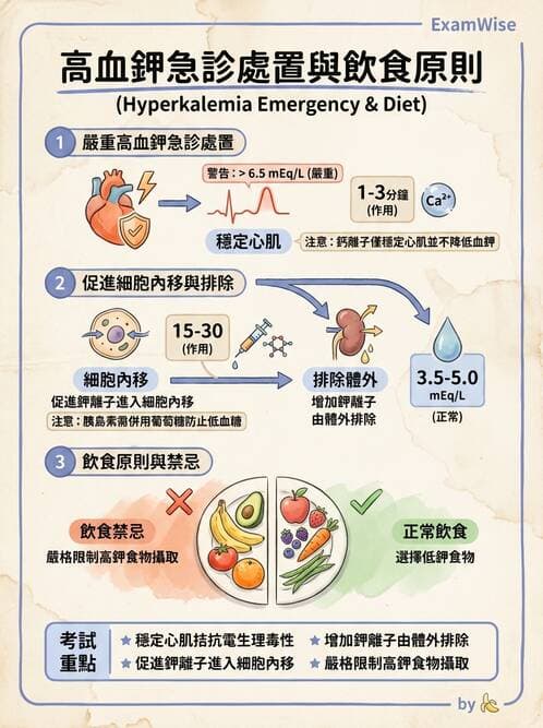 護理師 - 透析、電解質與酸鹼平衡 - AI 圖文解析預覽