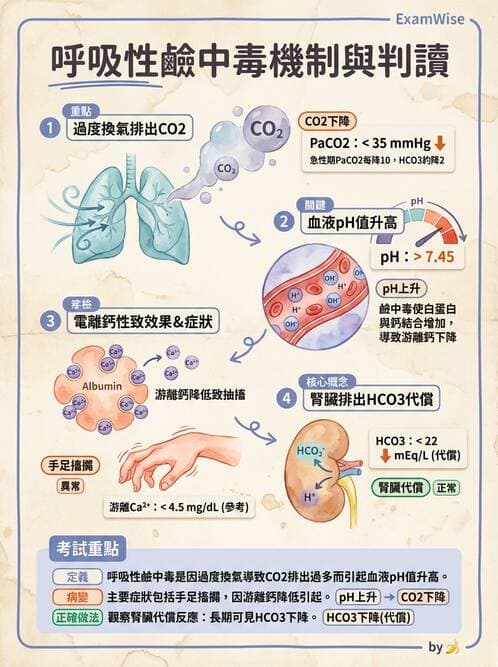 護理師 - 透析、電解質與酸鹼平衡 - AI 圖文解析預覽