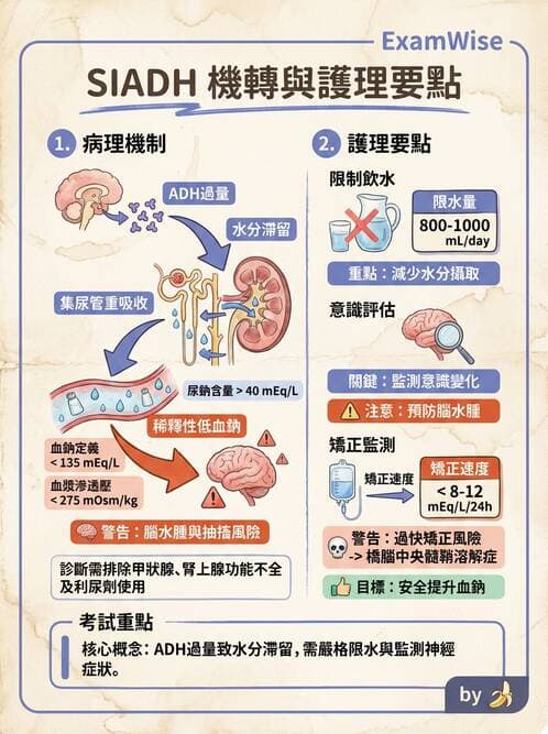 護理師 - 腎上腺與腦下垂體疾病 - AI 圖文解析預覽