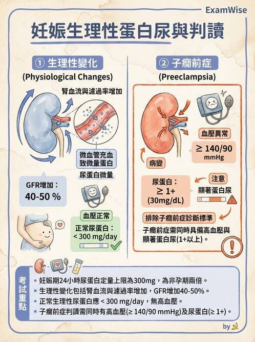 護理師 - 孕期生理變化與不適護理 - AI 圖文解析預覽