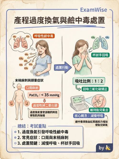 護理師 - 生產疼痛與麻醉技術 - AI 圖文解析預覽