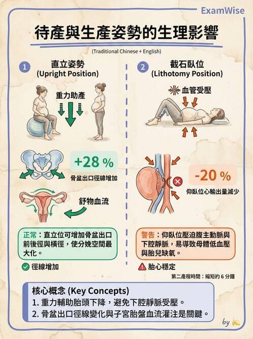 護理師 - 產程機轉與待產護理 - AI 圖文解析預覽