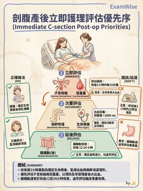 護理師 - 產後生理恢復與護理 - AI 圖文解析預覽