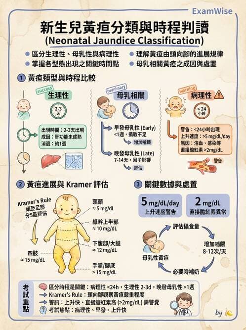 護理師 - 新生兒日常照護與篩檢 - AI 圖文解析預覽