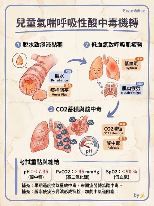 護理師 - 兒童呼吸系統疾病 - AI 圖文解析預覽