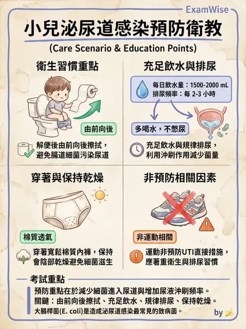 護理師 - 兒童泌尿系統疾病 - AI 圖文解析預覽