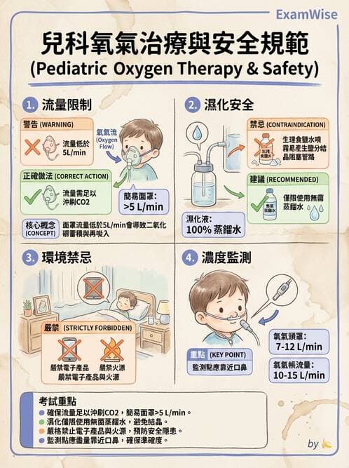 護理師 - 兒童基本護理評估技術 - AI 圖文解析預覽