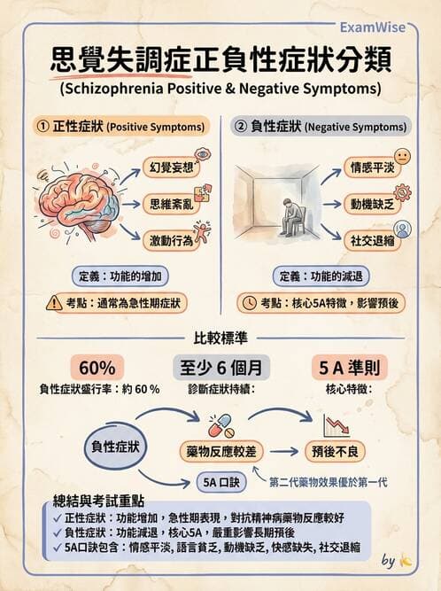 護理師 - 情感與思覺障礙綜合評估 - AI 圖文解析預覽
