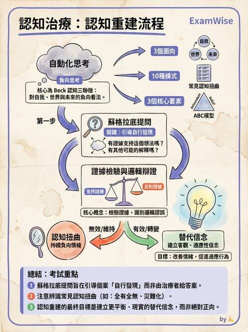 護理師 - 憂鬱症與自殺防治 - AI 圖文解析預覽