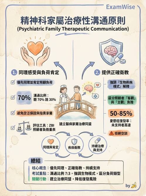 護理師 - 憂鬱症與自殺防治 - AI 圖文解析預覽