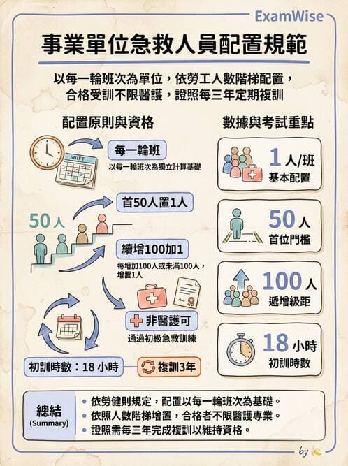 護理師 - 職業衛生護理 - AI 圖文解析預覽