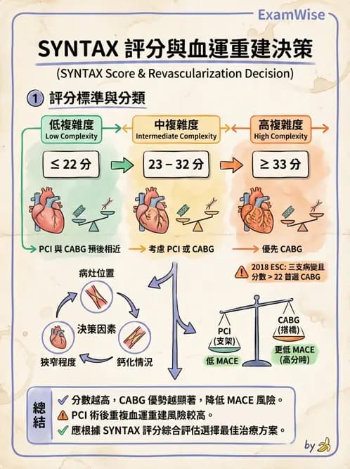 內專 - 慢性冠心病與預防 - AI 圖文解析預覽