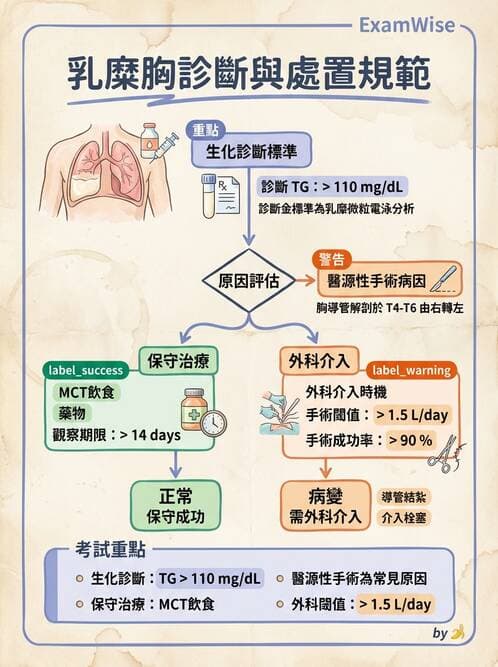 內專 - 肋膜疾病與氣胸 - AI 圖文解析預覽