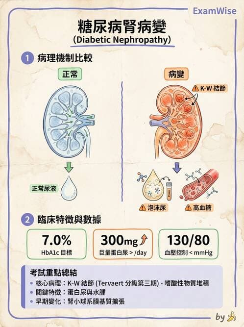 內專 - 繼發性腎絲球腎炎 - AI 圖文解析預覽