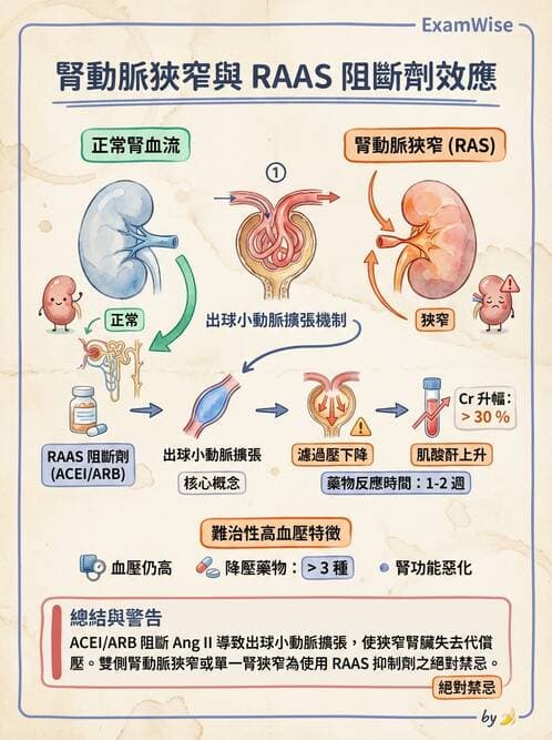 內專 - 腎血管疾病與妊娠腎病 - AI 圖文解析預覽