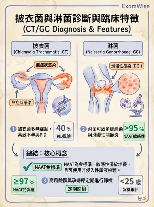 內專 - 蟲媒感染、性傳播感染與寄生蟲 - AI 圖文解析預覽
