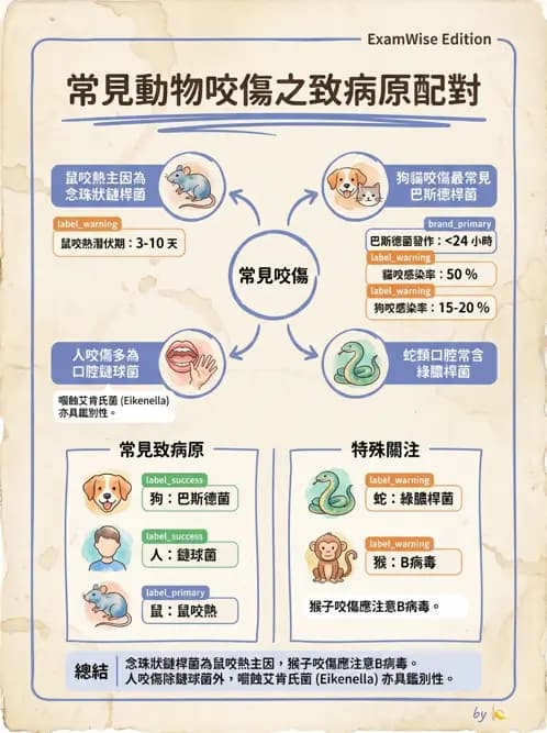 內專 - 革蘭氏陰性菌感染 - AI 圖文解析預覽