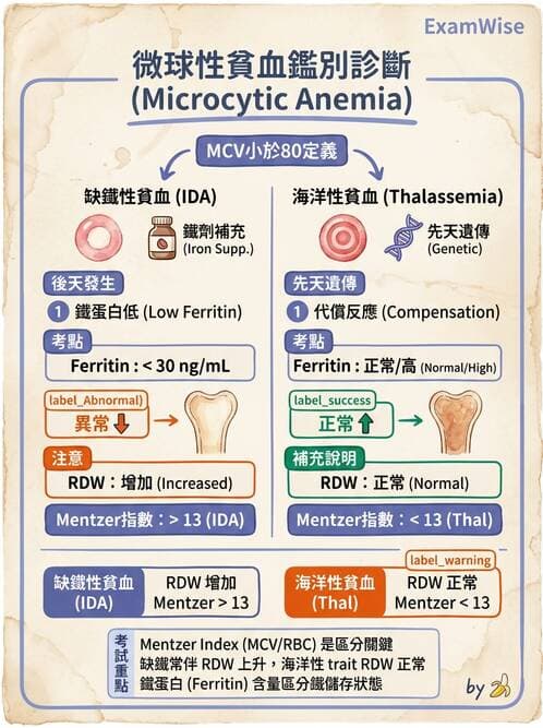 內專 - 各型貧血 - AI 圖文解析預覽