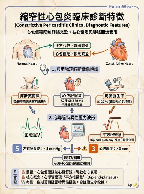 內專 - 心內膜炎與心包膜疾病 - AI 圖文解析預覽