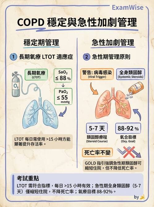 內專 - COPD 急性惡化 - AI 圖文解析預覽