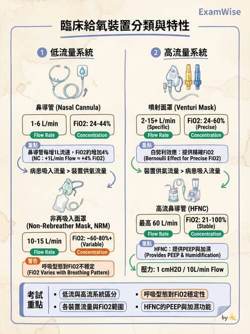 內專 - 呼吸衰竭、非侵襲性呼吸器與睡眠呼吸中止 - AI 圖文解析預覽