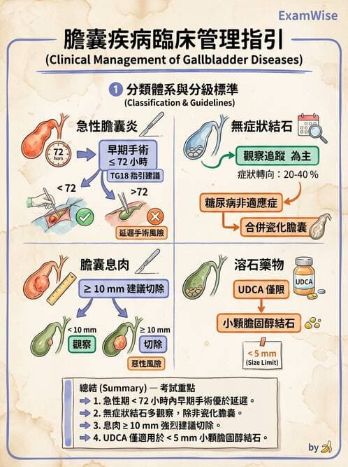 內專 - 膽道疾病與膽酸生理 - AI 圖文解析預覽