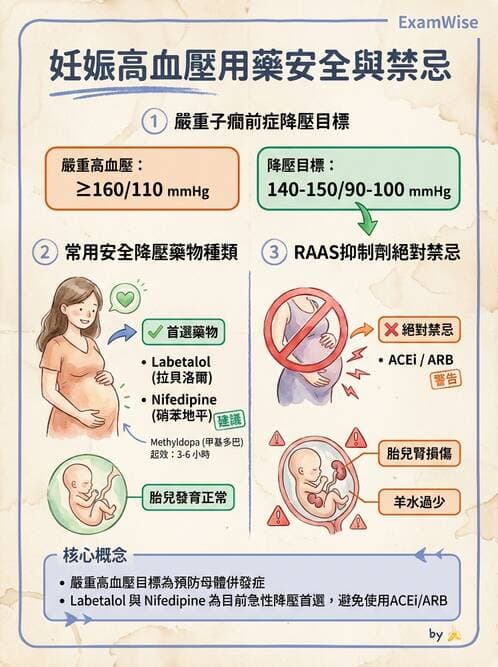 內專 - 腎血管疾病與妊娠腎病 - AI 圖文解析預覽