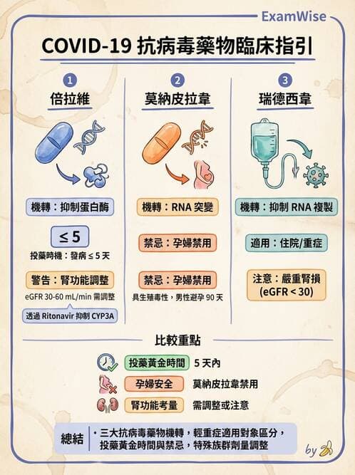 內專 - 病毒感染:COVID-19、流感與新興傳染病 - AI 圖文解析預覽