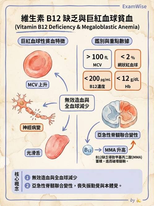 內專 - 各型貧血 - AI 圖文解析預覽