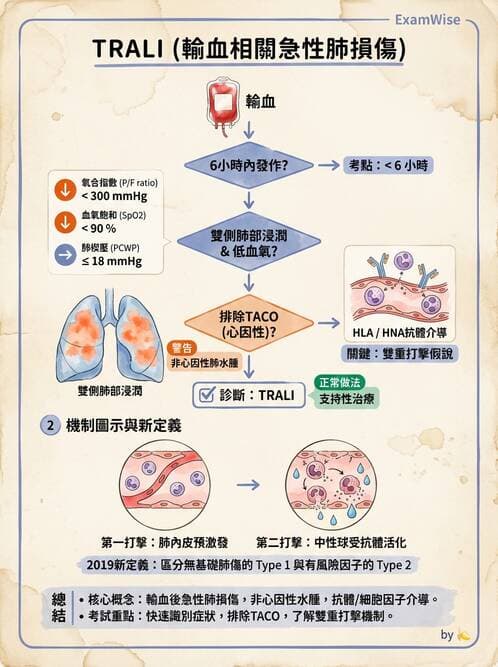 內專 - 凝血與輸血 - AI 圖文解析預覽
