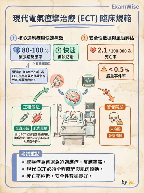 內專 - 憂鬱症與自殺防治 - AI 圖文解析預覽
