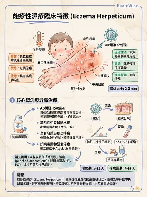 內專 - 皮膚感染症 - AI 圖文解析預覽