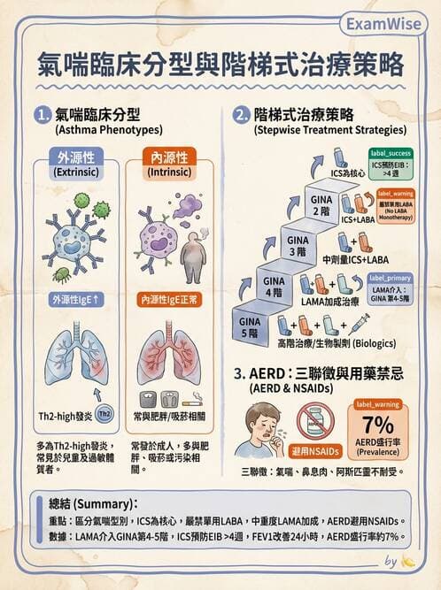 內專 - 氣喘 - AI 圖文解析預覽