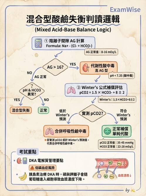 內專 - 酸鹼平衡異常 - AI 圖文解析預覽