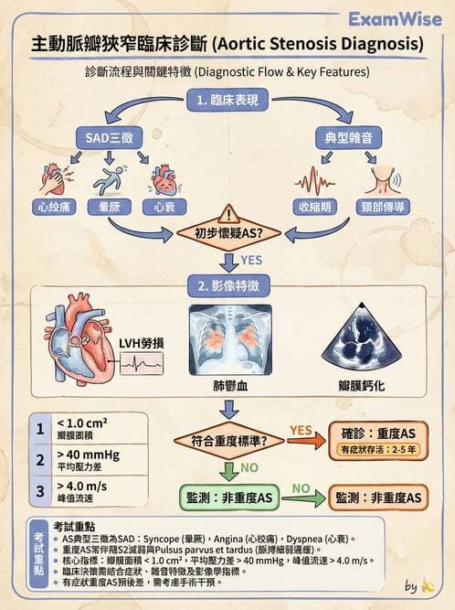 內專 - 瓣膜性心臟病 - AI 圖文解析預覽