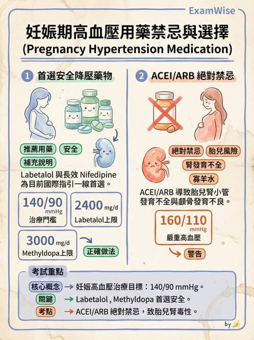 內專 - 腎血管疾病與妊娠腎病 - AI 圖文解析預覽