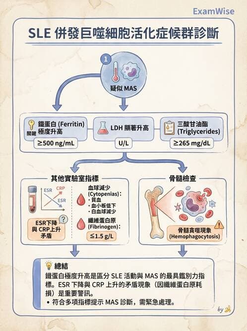 SLE - 全身性紅斑狼瘡 - AI 圖文解析預覽