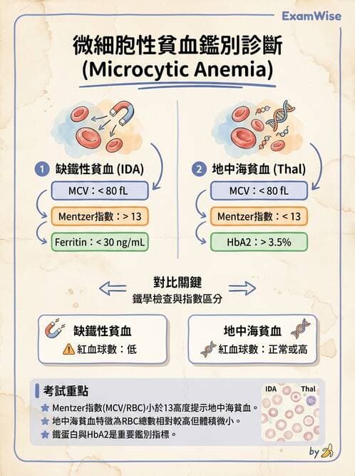 內專 - 各型貧血 - AI 圖文解析預覽