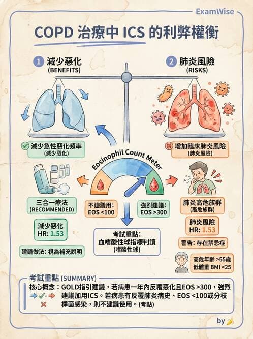 內專 - COPD 穩定期診斷與治療 - AI 圖文解析預覽
