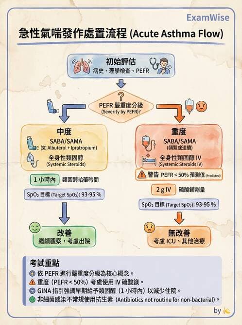 內專 - 氣喘 - AI 圖文解析預覽