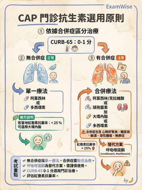 內專 - 社區性肺炎 - AI 圖文解析預覽