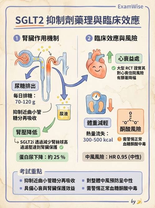 內專 - SGLT2i與TZD藥物特論 - AI 圖文解析預覽