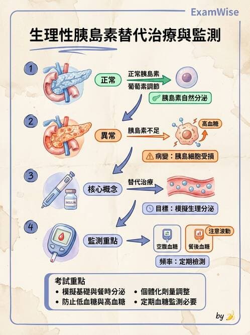 內專 - 胰島素與GLP-1 RA治療 - AI 圖文解析預覽