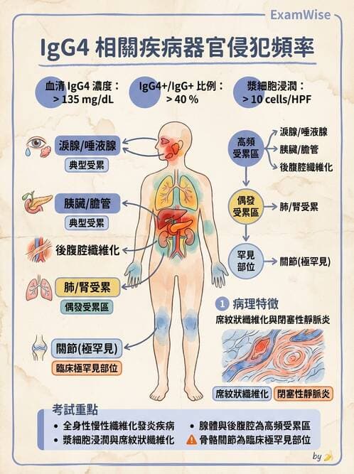內專 - 乾燥症與IgG4相關疾病 - AI 圖文解析預覽